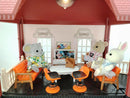 family games dollhouses playhouse miniature furniture pretend toys princess castles villas Christmas present kids toys