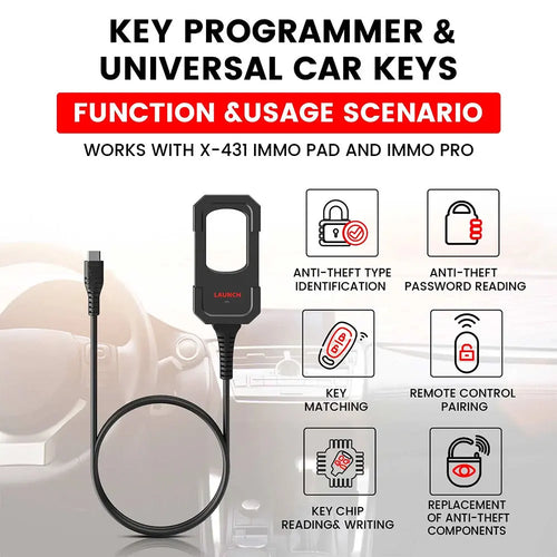 The Key Forge | LAUNCH X431 IMMO Professional Key & Immobilizer Programming Kit