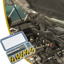 Spark Plug Thread Repair Kit M12x1.25 Inserts and M14x1.25 Tap Kit Cylinder Head Rethreaded Kit for Automotive Engine