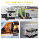 Sunster TB10pro 8KW Diesel Air heater 12V/24V /110-240V with Adaptive Plateau&ventilation mode&24 hours Timing for RV camper