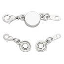 2 Sets Locking Strong Magnetic Clasps Magnet End Clasp Connectors For Jewelry Making DIY Bracelet Necklace Extender Accessories