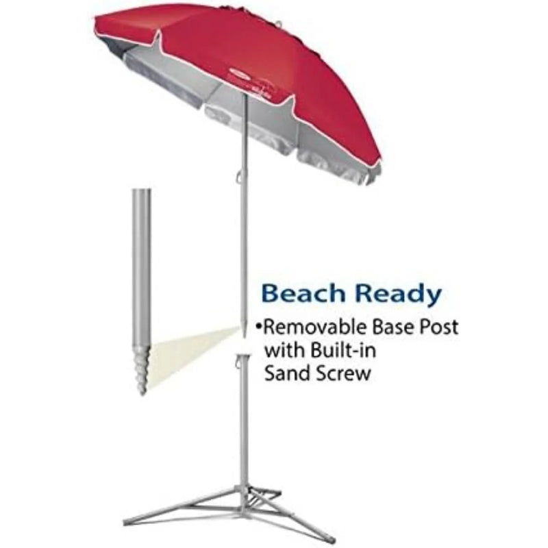 US  Wondershade Ultimate Portable Sun Shade Umbrella, Lightweight Adjustable Instant Sun Protection - Pink