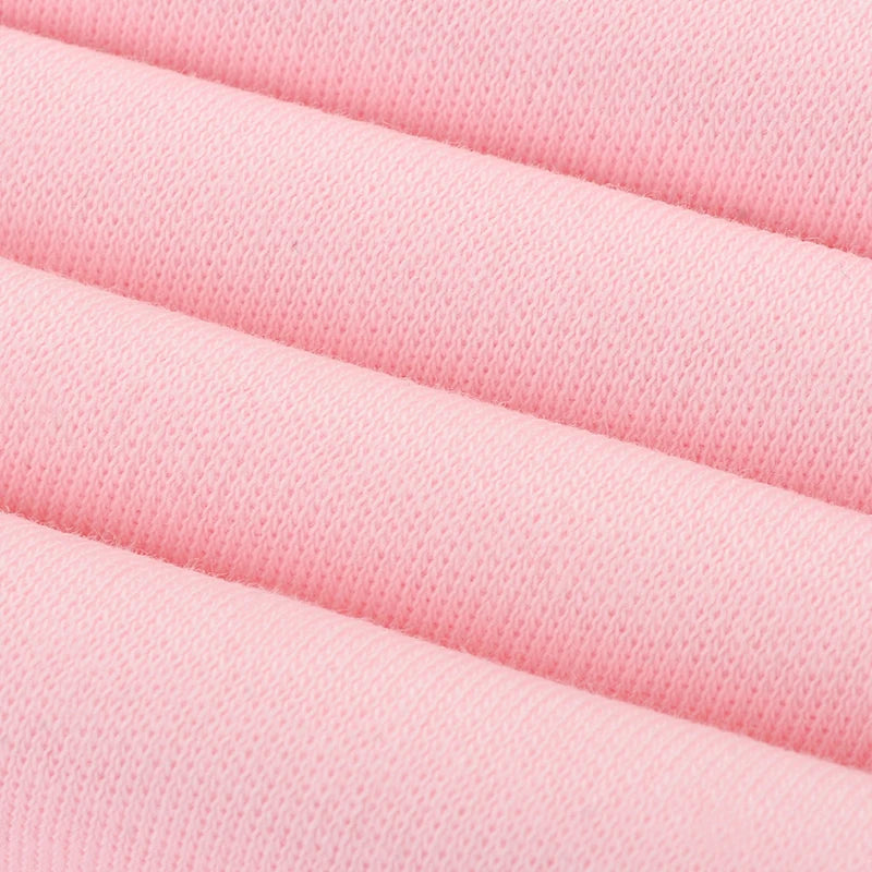 Baby Girls' Bodysuit Long Sleeve Triangle 100% Cotton Soft Comfortable Jumpsuit  Solid Color Fashion Simple High Collar 0-2 Yeas