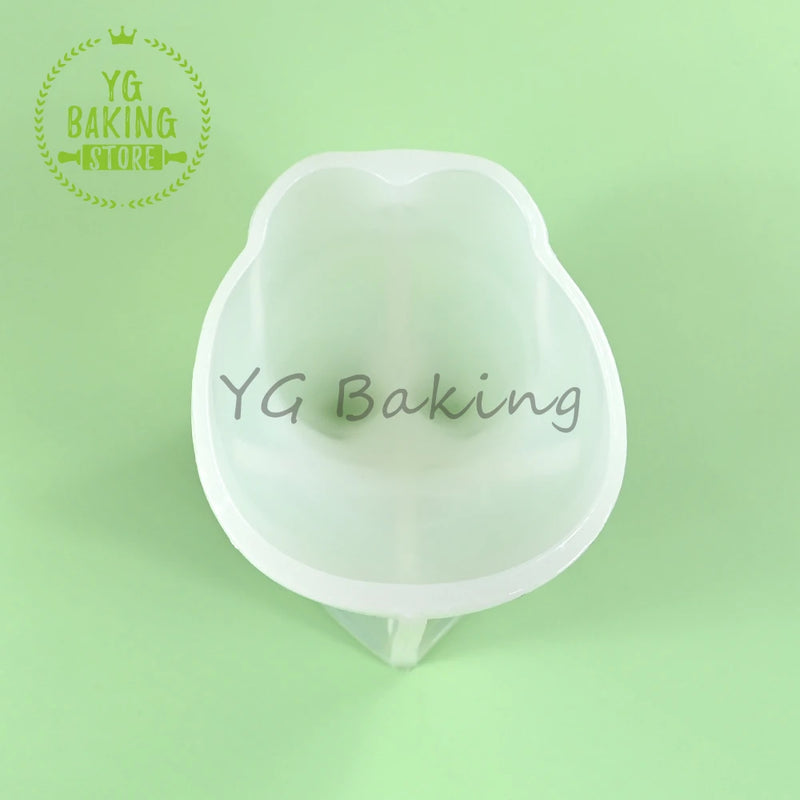 1pcs Cute Cat Milk Pudding Silicone Mold 3D Jelly Chocolate Mousse Mould Cake Decorating Tools DIY Candle Soap Model Bakeware