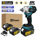 The Torque Surge | 520N.m Brushless Cordless Impact Wrench, 18V Kit