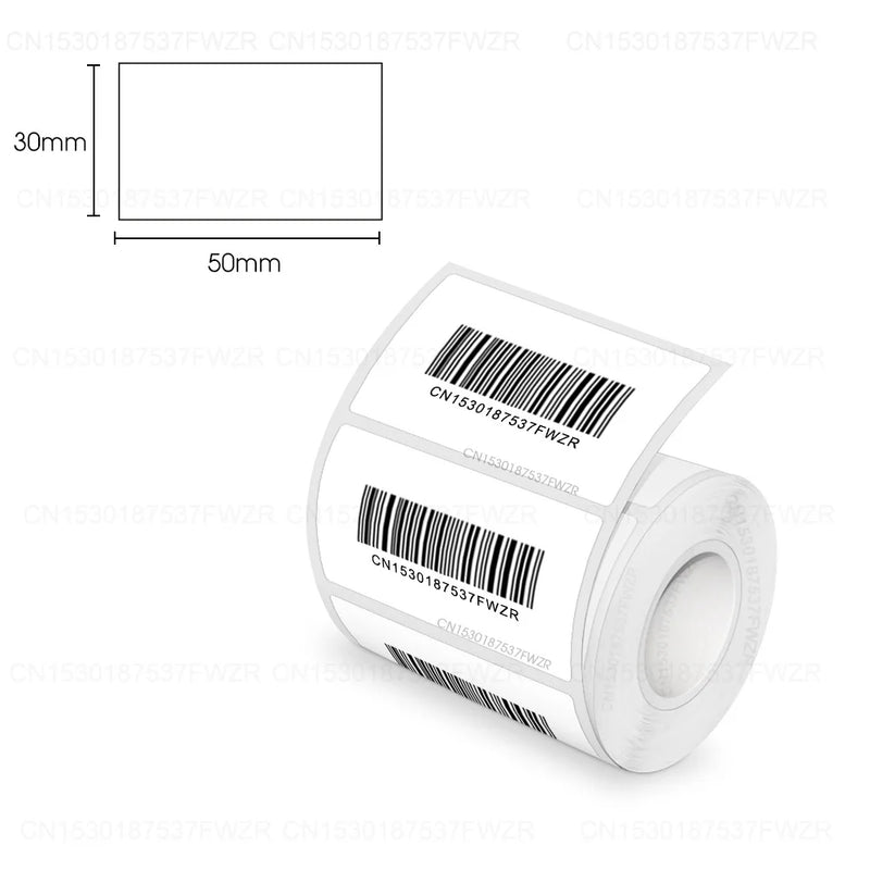 Mixed Size Marklife P50 Thermal Paper Self-Adhesive Label Sticker Compatible for M110 M220 M200 Printer 50*80mm 50*30mm 40*30mm