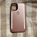 Selfie Light Phone For iPhone 11 12 13 14 Pro Max Case For iPhone XS MAX with Lights Flash Luxury For iPhone 7 8 6 6S  X Cover