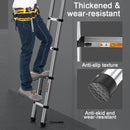 The Skyline Reach | Stainless Steel Telescopic Ladder, 150 kg Rated