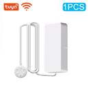 Tuya Wifi/Zigbee Water Leakage Alarm Independent WIFI Water Leak Sensor Detector Flood Alert Overflow Security Alarm System Tuya