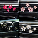 4Pcs/Set Car Outlet Vent Perfume Clips Car Air Freshener Conditioning Aromatherapy Small Daisy Interior Decoration Accessories