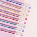 12/18/24/36/48 Pcs/Set Multi-color Erasable Gel Pen Kawaii Pens Writing Creative Drawing Tools Office School Supply Stationery