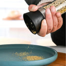 1pc Stainless Steel Pepper Grinder, Seasoning Bottle, Glass Seasoning Bottle, Grinder, Crusher