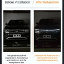 150CM 180CM Scan Starting LED Car Hood Light Daytime Running Light Universal Flexible Dynamic Car DRL 12V Ambient Light