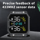 TPMS Motorcycle Tire Pressure Monitoring System With Exteral Sensors Smart Tyre Alarm Kit Universal Motorbike Accessories