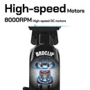 BRDCLIP Professional Electric Hair Trimmer BRD 107 Hair Clipper for Man 8000RPM with Base 2000mAh Barber Shop Carving Machine