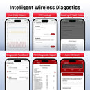 THINKCAR BD6  Bluetooth OBD2 Scanner, All System Diagnostic Tool for iOS & Android 5 Reset Services Lifetime Free for All Cars