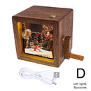 8/16pcs Customized Flip Book 2025 Valentine's Day Gift Glow Decoration Turning Book Home Machine Night Light Photo Custom W9R2