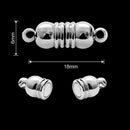 2 Sets Locking Strong Magnetic Clasps Magnet End Clasp Connectors For Jewelry Making DIY Bracelet Necklace Extender Accessories