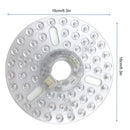 3.9/4.9/6.2 Inch 3000/4000/5000K Ceiling Fan Light Retrofit Kit Ceiling Flush Light Replacement Panel Pendant Light Round Panel