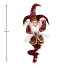 2023 Christmas Decoration 50cm Elf Doll Toy Hanging Standing Decor Navidad Pendant Ornaments For Home New Year Gift For Kids