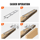 SucceBuy Chainsaw Mill Planking Milling 9ft Guide Bar Wood Lumber Cutting Portable Sawmill Aluminum Steel Chain Saw Mill