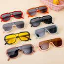 Eyeglasses Uv400 Retro for Boys Girls Sun Glasses Oversized Fashion Gafas De Sol Sunglasses for Children Personality Goggles
