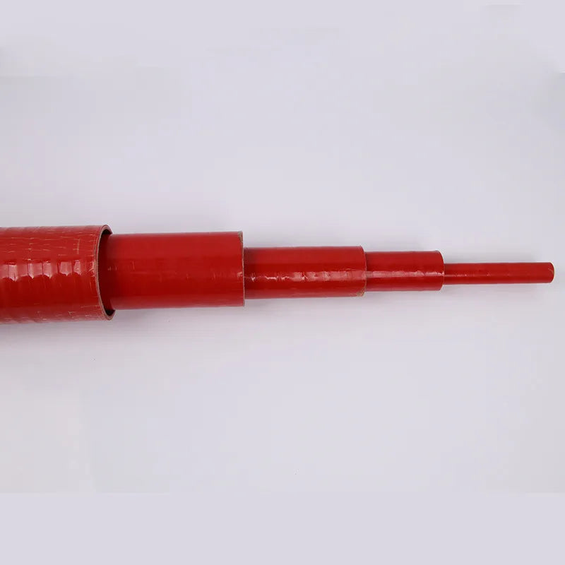 Water Hose Straight Silicone Coolant Hose 1 Meter Length Intercooler Pipe ID16mm~100mm Silicone Hose Car Accessories Red