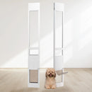 The Threshold | Adjustable Sliding Glass Pet Door with Tempered Aluminum Frame