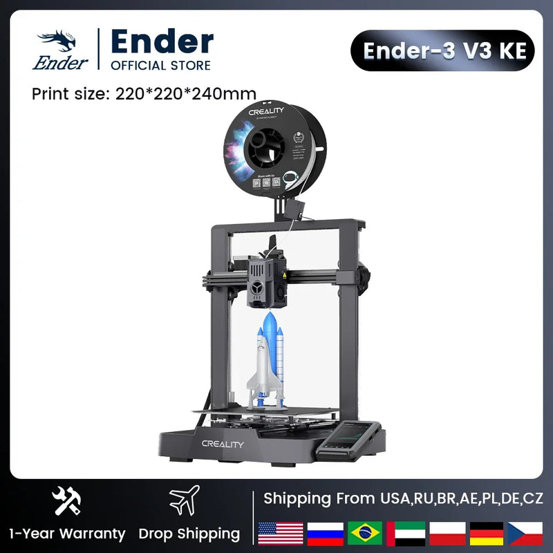 Creality 3D Ender-3 V3SE Upgraded Version High-speed FDM Printers & Classics Ender-3 Series DIY Gantry  3D Printer