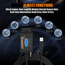 HS-CAN/MS-CAN ELM327 V1.5 Switch PIC18F25K80 Chip support BT/WIFI ELM 327 For Ford FORScan OBD2 Car Diagnostic Scanner