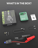 YESPER 2000A Jump Starter & Air Compressor – 150PSI Tyre Inflator, 12000mAh Power Bank, LED Screen, for 8L Gas 6L Diesel