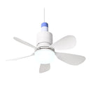 Silent Ceiling Fan with LED Light Remote Control Electric Cordless Fan Universal Dimming Fan for Dining Room Bedroom Living Room