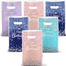 10-50pcs/lot Printing Birthday Party Gift Bag Plastic Children's Candy Gift Box Banquet Popp Pearlescent Packaging