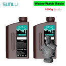 SUNLU 2KG Water Washable / Water Washable ABS Resin Resin 1000G/Bottle 405nm Rapid UV-Curing Photopolymer Resin For LCD 3D Print