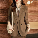 Frühling Herbst 2025 Damen Kleiner Anzug Jacke Koreanische Version Freizeit Damen Blazer Mantel Temperament Design Sinn Lady Oberbekleidung