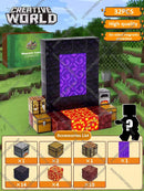 Magnetic Building Blocks Mine World Magnet Cubes Forest Set for Boy Girl Kid Age 3+ DIY Model Children STEM Sensory Toy Gift