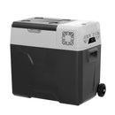 Podofo 35L 45L 55L Portable Car Refrigerator Compressor Cooler  Ice Box 12V 24V DC 110 240V For Camping Home Kitchen Garages