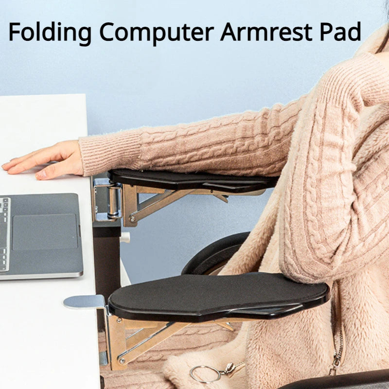 Armrest Pad Desk Computer Table Support Mouse Arm Wrist Rest Desktop Extension Hand Shoulder Protect Attachable Board Mousepad