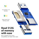 2PCS 2-in-1 USB 3.0 Card Reader Micro SD TF Memory Card Reader USB Flash Drive Cardreader Adapter For PC Laptops Accessories