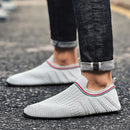 MAEDEF Summer Classic Fashion Loafers Men High Quality Outdoor Anti-slip Flats Walking Shoes Breathable Mesh Casual  Men‘s Shoes