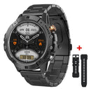 Outdoor Sports Smart Watch Men Bluetooth Call AI Voice Assistant Heart Rate Monitor Fitness Tracker 1ATM Waterproof Smartwatch