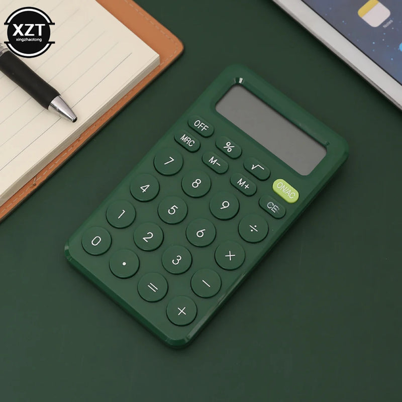 New Desk Mini Calculator Big Button Financial Business Accounting Tool Suitable For School Students Small Business Supplies