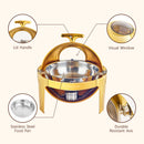 ROOMARK 9QT Chafing Dish Buffet Set, High Grade Stainless Steel Catering Warmer Complete Set with Thick Frame for Party Wedding
