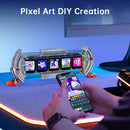 Divoom Times Gate Pixel Art Setup Clock With Smart App Control RGB LED Display Home Desktop Decor Birthday Gift Pixel 컴퓨터 스피커