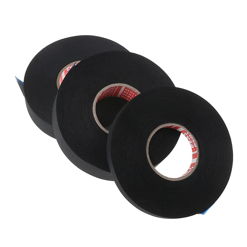 1pcs Tesa 51036 Adhesive Cloth Tape Fabric Wiring Loom Harness Length 25m