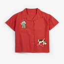 Children's Shirts & Shorts 2026 Summer New Arrivals Cartoon Fashion Boys' Short-Sleeve Cotton Printed Sweet Girls' T-Shirt Tops