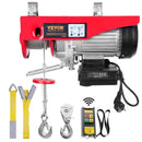 SucceBuy 250kg Electric Hoist Crane Portable Lifter Overhead Garage Winch with Wired/Wireless Remote Control for Car Garage Boat
