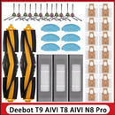 ECOVACS Deebot T8 AIVI T9 AIVI N8 Pro AIVI N9 N10 N10 Plus Zubehör Hauptbürste, Seitenbürste, Filter, Staubbeutel, Hepa-Filter