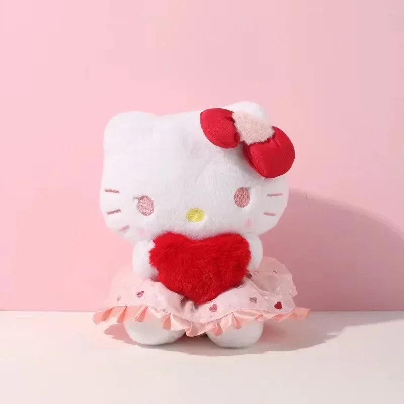 Sanrio Hello Kitty Kuromi Melody Cinnamoroll Stuffed Toys Kawaii Baby Gifts Christmas Stuffed Toys Children Dolls for Kids