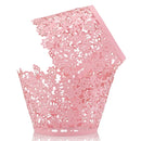 50 Pcs Laser Cut Hollow Cupcake Wrappers Baby Shower Muffin Cupcake Baking Cups Wedding Birthday Party Cake Decoration